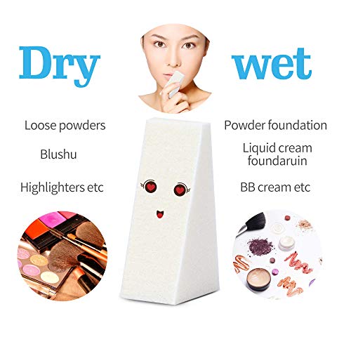 25pcs Cosmetic Puff Powder Puff Beauty Women's Makeup Wedge Foundation Sponge Blender to Make Up Tools Accessories