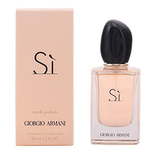 Armani Beauty– Sì – Eau de Parfum – Women's Perfume – Modern Chypre Fragrance – Blackcurrant Nectar, Rose De Mai & Freesia, Patchouli Notes - 3.3 Fl Oz