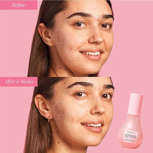 Glow Recipe Niacinamide Dew Drops Face Serum - Hydrating Korean Skincare & Illuminating Makeup Primer for Dewy, Glass Skin - Hyaluronic Acid Serum for Face Brightening, Plumping...