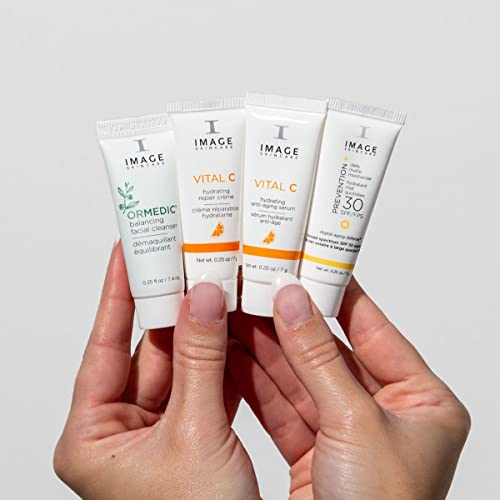 IMAGE Skincare, Four Star Favorites Introductory Skin Care 4 Step Regimen Set for Brighter, Healthier Looking Skin, Discovery Size