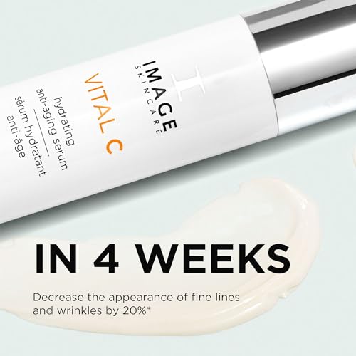 IMAGE Skincare, VITAL C Hydrating Face Serum, with Potent Vitamin C to Brighten, Tone and Smooth Appearance of Wrinkles