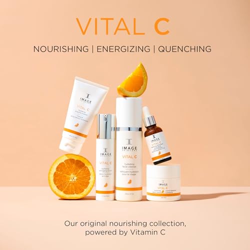 IMAGE Skincare, VITAL C Hydrating Facial Cleanser, Gentle Face Wash with Vitamin C, E and A