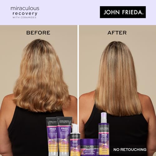 John Frieda Frizz Ease Daily Miracle Leave In Conditioner, Moisturising Conditioner Spray for Frizzy Hair, 200 ml