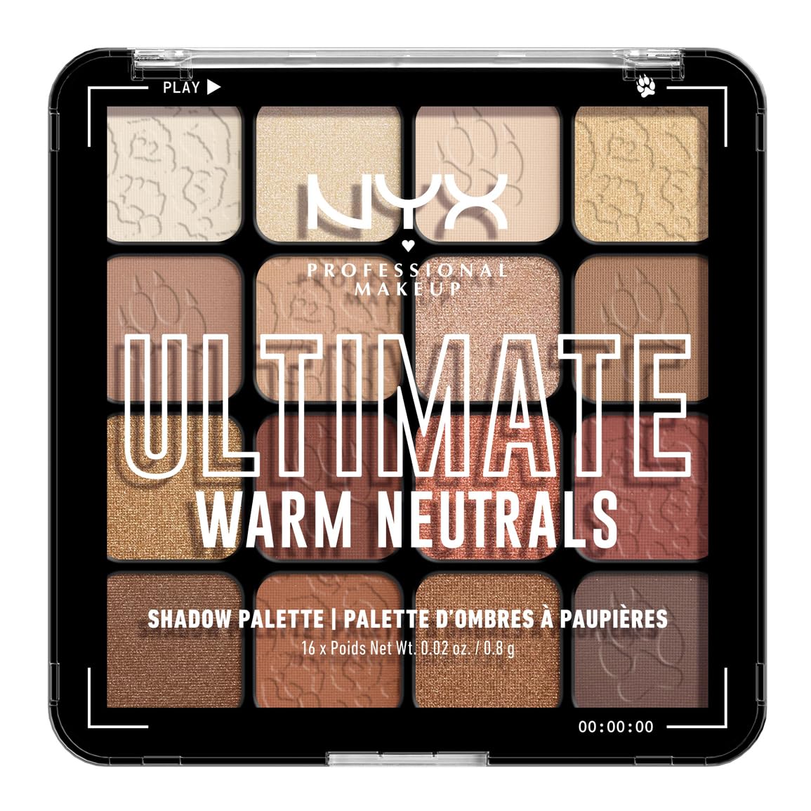 NYX Professional Makeup Lidschattenpalette mit 16 Farbtönen, Intensives und langanhaltendes Finish, Vegane Formel ohne Inhaltsstoffe tierischen Ursprungs, Ultimate Shadow,... NYX Professional Makeup Lidschattenpalette mit 16 Farbtönen, Intensives und langanhaltendes Finish, Vegane Formel ohne Inhaltsstoffe tierischen Ursprungs, Ultimate Shadow,...