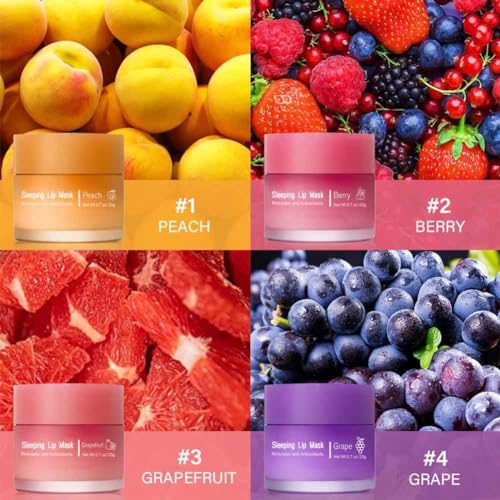 Sleeping lip mask, Nourish & Hydrate Lip Mask With Vitamin C, Antioxidants, Lip Balm, Lip Skin Care, Improve Lip Color, Reduce Lip Lines